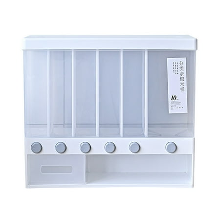 

Practical Cereal Container Convenient to Install Not Easy to Fall Send Measuring Cup for Free Accurate Amount Taking