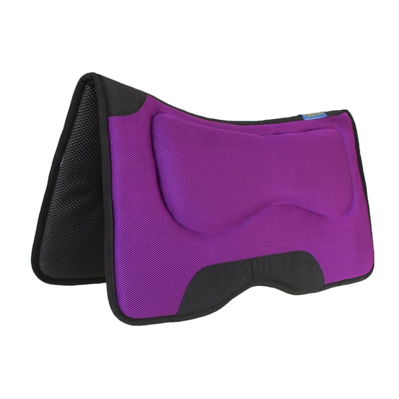 Horse SADDLE PAD  Western Contoured Neoprene Shock Absorbing Tacky Tack Saddle 39200PR