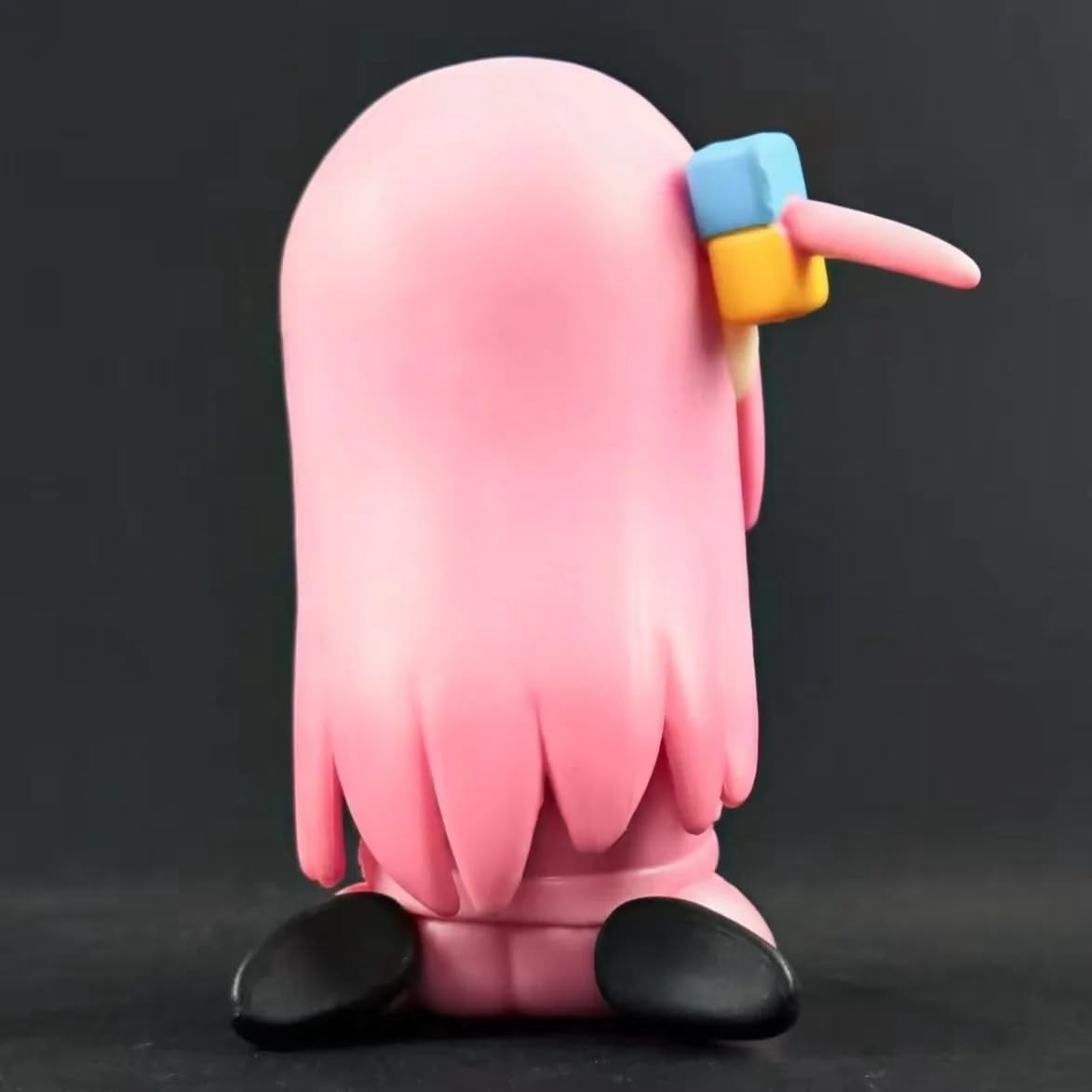 Newly Gotoh Hitori Figure Sportswear Q Version Sitting Gotoh Hitori Action Figures 10cm/3.9inch PVC Collectible Handicrafts Souvenirs Anime Gifts