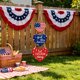 thumbnail image 5 of Patriotic Wooden Heart-Shaped Ornament For USA Independence Day Door Decoration Holiday Decor Wooden Sign, 5 of 6