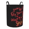 thumbnail image 2 of Hazbin Hotel Laundry Hamper Lightweight Storage Basket Toy Organizer Laundrys Basket Waterproof For Bedroom, Bathroom Small, 2 of 8