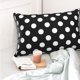 thumbnail image 4 of Fotbe Black and White Polka Dot Funda de Almohada Decorativa Estilo Occidental, Lujo en Algodón, Fundas para Almohadas King, Cojín Estampado para Decoración del Hogar-20"x30", 4 of 6