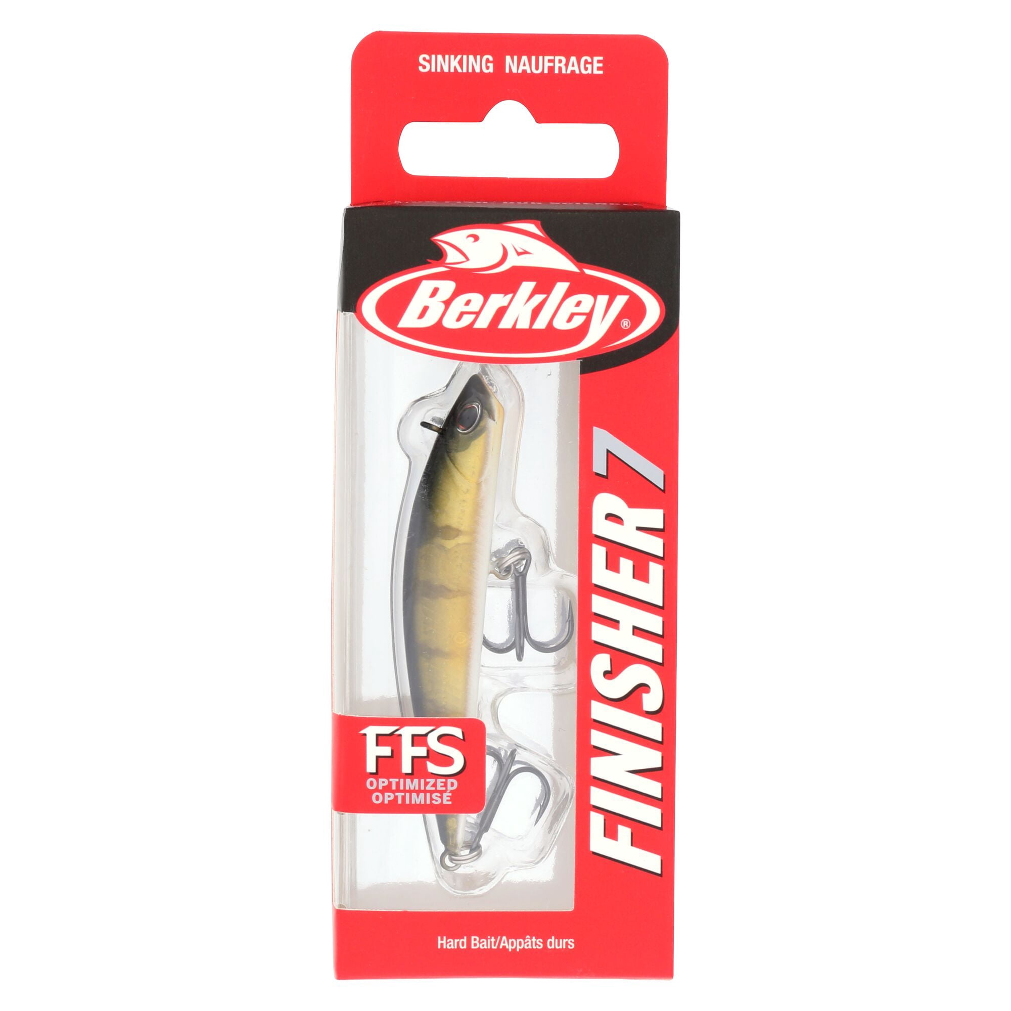 Berkley Finisher, 2.75 in, Glide Baits, Perch (1 Count)