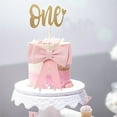 thumbnail image 5 of NOGIS 2 Pcs Oversized Bow Birthday Cake Toppers Princess Cake Topper Wedding Cake Pick Women EVA Foam Bowknot Cake Decorations for Kit Bows Theme Baby Shower Birthday Wedding Party Decor Pink, 5 of 7