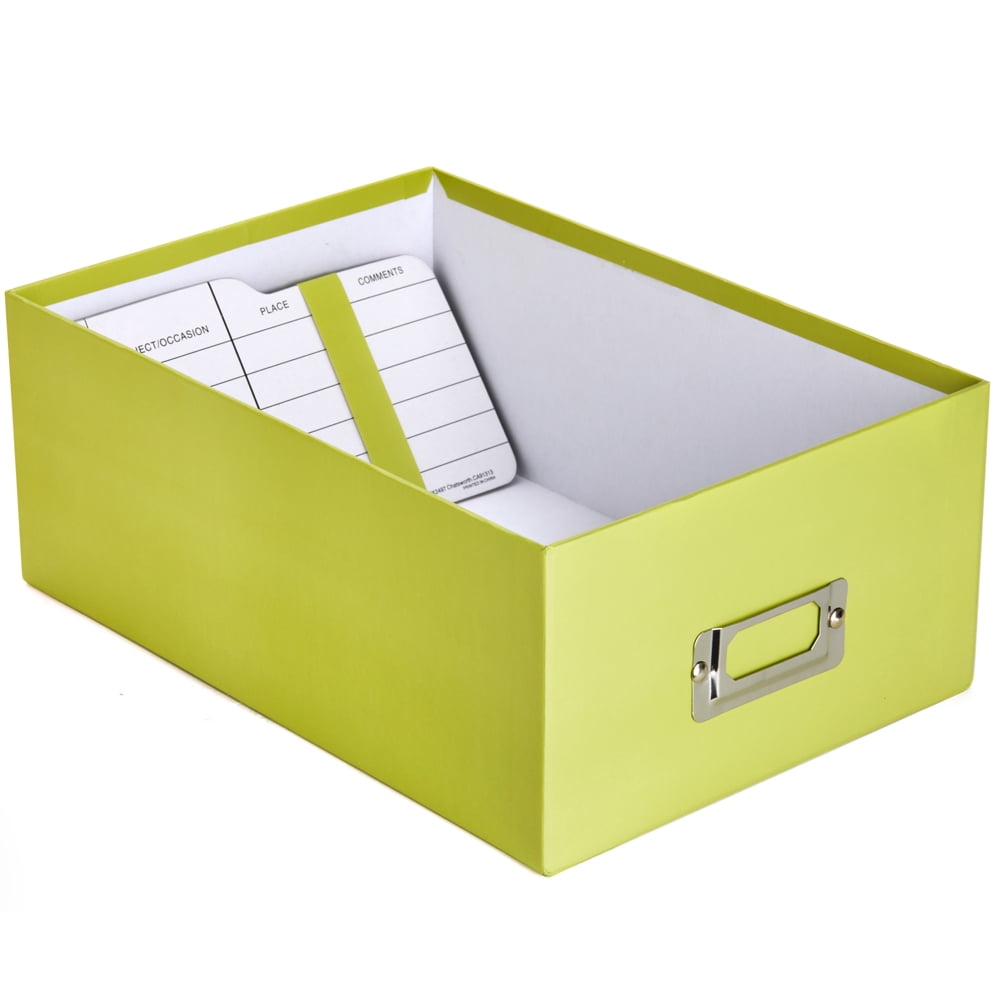 Pioneer Photo Albums Photo Storage Box, Sage Green