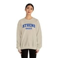 thumbnail image 4 of Athens Greece Sweatshirt Gifts Crew Neck Shirt Long Sleeve Unisex, 4 of 7