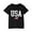 Black-02, variant on Ugoldhm Girls 4th of July Graphic T-Shirts Cotton Short Sleeve Tees Casual Summer Holiday Everyday Tops Size 3-10