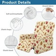 thumbnail image 5 of Xixirimido Christmas Decor Gingerbread Candy Pattern Recliner Slipcovers 4 Pieces Stretch Lazyboy Recliner Chair Cover Non Slip Recliner Couch Covers with Storage Pockets Furniture Protector, 5 of 8