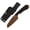 Nitro V&Black G10, variant on Kansept Valk Fixed Blade 3"Rose Gold Nitro V Blade, Black G10 Handle,Sparrow Knife Design,G019A1,With Sheath