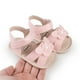 thumbnail image 1 of Puntoco Sandalias De Verano Para Bebés,(6-12 Meses) Verano Nuevo Bebé Versátil Casual Transpirable Linda Suela De Goma Antideslizante Suela Suave Sandalias De Bebé Zapatos Para Niños Pequeños Rosa 13, 1 of 9