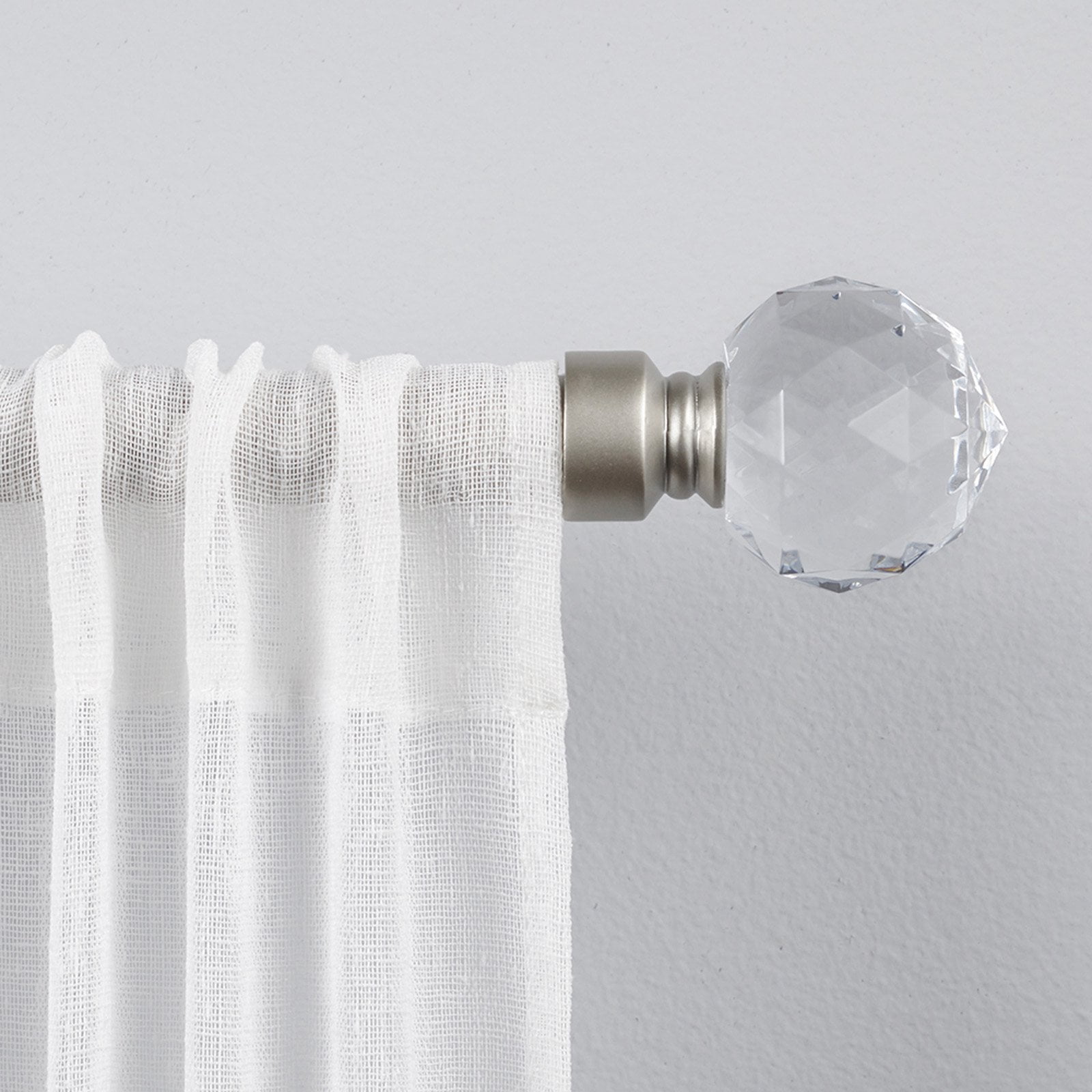 Photo 1 of Exclusive Home Curtains Crystal Ball 1 IN Curtain Rod