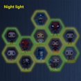 thumbnail image 3 of LRANFOW 4 Riser Display Shelf for Funko Pop Display or Other Pop Figures, Wall Mounted Glow at Night, 3 of 7