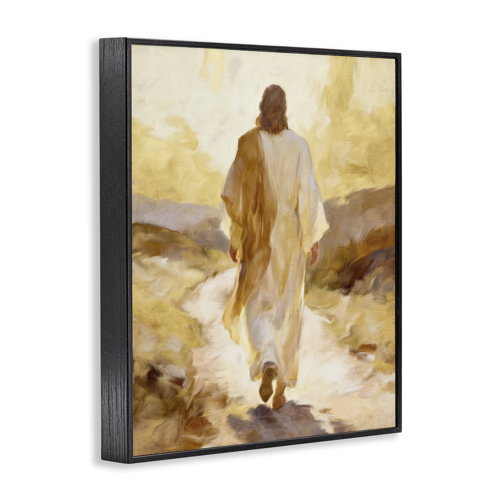 Stupell Industries Walk By Faith Sunset Black Framed Giclee Art, design by Kim Allen