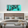 thumbnail image 4 of Hieng Gamer Canvas Wall Art for Living Room Red and Black Picture Wall Decor Gaming Ombre Office Wall Decorations Artwork Posters Geometry Square Wall Painting（Only canvas）, 4 of 6