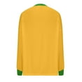 thumbnail image 5 of Tumotour Color Block Sweatshirts for Women Crewneck Long Sleeve Oversized Pullover Tops Casual Fall Outfits, 5 of 6