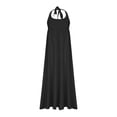thumbnail image 4 of Chbgutlmr Summer Dresses for Women Sleevless Maxi Dress Scoop Neck Full Length Long Dress Casual Flowy Beach Sundress, 4 of 6