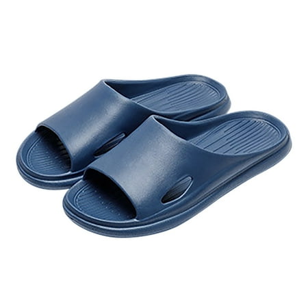 

ZHAGHMIN Wide Sandals For Men Men And Women Slippers Bathroom Home Slippers Summer Beach Solid Color Flat Bottom Home Sandals Mens Wide Width Slippers Mens Slippers Size 6 Big Kid Wide Width Slipper