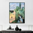 thumbnail image 1 of The Green Christ - 1889 | Paul Gauguin | Premium Fine Art Print | 19th Century French | Symbolism, Post-Impressionism | Portrait | Architecture | Nature Art, 1 of 7