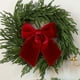 thumbnail image 4 of Adornos navideños, regalos navideños, lazo de corona navideña, lazo preatado para árbol de Navidad, guirnalda y decoración exterior, decoración de puerta, guirnalda de guirnalda, lazo de poliéster par, 4 of 6