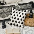 thumbnail image 3 of Sm:)e White Ghost Halloween Pillow Covers 18x18 Inch Set of 2, Cushion Covers for Sofa Home Decor, 3 of 6