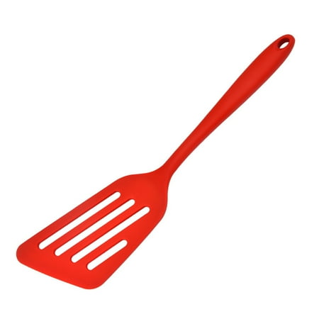 

Eastshop Cooking Spatula Non-stick Hollow Long Handle Silicone Beef Meat Egg Kitchen Scraper Wide Pizza Shovel Cooking Utensils
