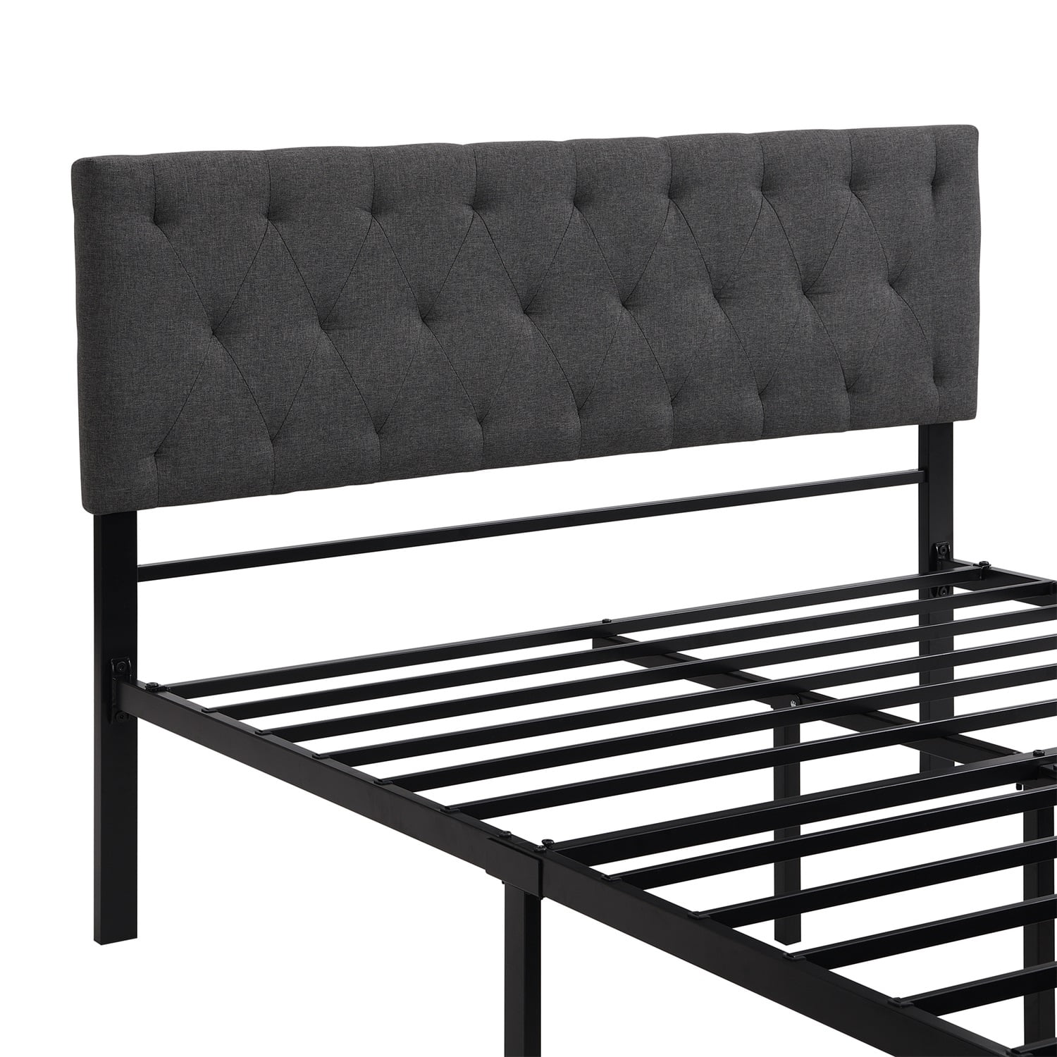 Kadyn Full Bed Frame Heavy Duty, Metal Platform Bed Frame, Sturdy Steel Frame, Support Up to 400lbs, No Box Spring Needed, Noise-free, Easy Assembly, Gray&Full Kadyn Full Bed Frame Heavy Duty, Metal Platform Bed Frame, Sturdy Steel Frame, Support Up to 400lbs, No Box Spring Needed, Noise-free, Easy Assembly, Gray&Full