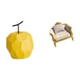 thumbnail image 1 of figura de arte,Escultura de fruta de porcelana decorativa para el hogar.,sofá de casa de muñecas,Muebles para casa de muñecas,modelo de sofá para casa de muñecas,decoración,Accesorios, 1 of 8