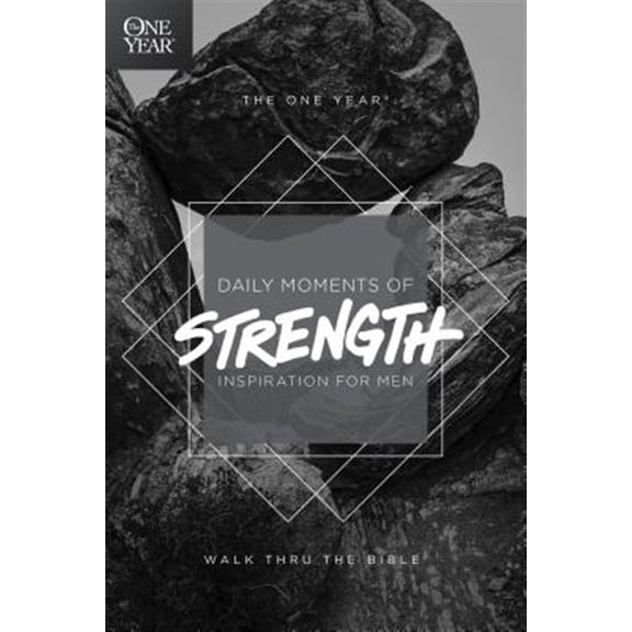 Pre-Owned The One Year Daily Moments of Strength : Inspiration for Men (Paperback) 9781496406064