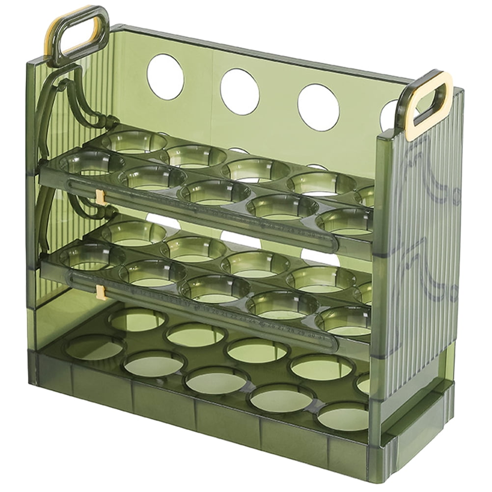 LEXSOMEO Multi-layer Refrigerator Eggs Container Egg Rack Kitchen Egg Storage Container Egg Organizer