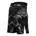 thumbnail image 2 of Raven Fightwear Men's Biomechanical MMA Shorts BJJ Black, 2 of 3
