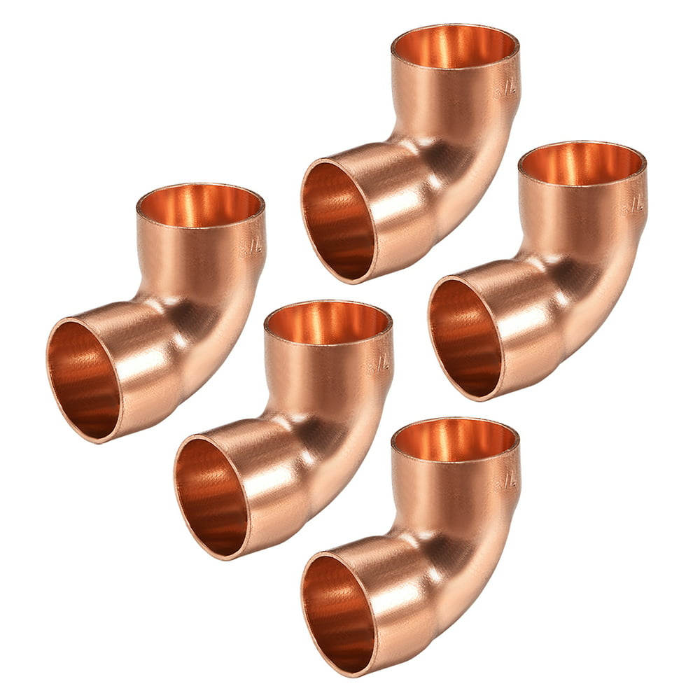 7/8-inch ID 90 Degree Copper Elbow,Short-Turn Copper Pipe Fitting 7 Inch To 8 Inch Duct Reducer
