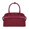 thumbnail image 4 of Wrangler Suede Handbag for Women Small Satchel Crossbody Bag Western Purse, Burgundy, 4 of 10