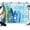 Turquoise, variant on 7x5ft Photo Backdrop, Beach Surfboard Soft Polyester Backdrop Curtains Photography Backdrops, Summer Sea Surfing Tropical Botanical Tree Brushed Background for Photoshoots Studio Video Portrait Party