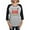 Heather/Black, variant on CafePress - Gi Joe Ugly Christmas - Womens Baseball Tee