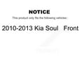 thumbnail image 2 of Transit Auto Front Wheel Bearing and Link Kit for Car 2010-2013 Kia Soul - Left Right Side (Driver Passenger) K7T-100881, 2 of 10
