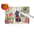 thumbnail image 4 of Scottish Terrier Cozy Christmas Glass Cutting Board Large 12 in x 15 in, 4 of 5