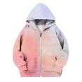 thumbnail image 2 of Chaquetas y prendas de vestir casuales con capucha de manga larga para niños y niñas, otoño e invierno, chaqueta con capucha de manga larga de polar, linda chaqueta de polar para bebé y parte superior, 2 of 5