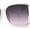 White Purple Smoke, variant on Womens Exposed Lens 90s Designer Butterfly Chic Luxury Sunglasses White Purple Smoke