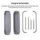thumbnail image 3 of Wosthever Varillas dobles, estante de baño, estante de almacenamiento de esponja, soporte de limpieza de cocina, escurridor de cocina para paño de jabón Cocina y Comedor gris Wosthever HA026514-01, 3 of 6