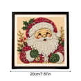 thumbnail image 4 of Christmas Theme Pearl Art Kit,3D Bead Dot Painting Set for Christmas Home Wall Decor Gift for Adults Beginners, 4 of 7