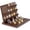 Walnut, variant on Secure Money Storage - Portable Steel Cash Box with Handle - Lockable, Durable Safe for Office & School - Ideal for Forms, Records, Petty Cash & Documents - Professional Cash Management