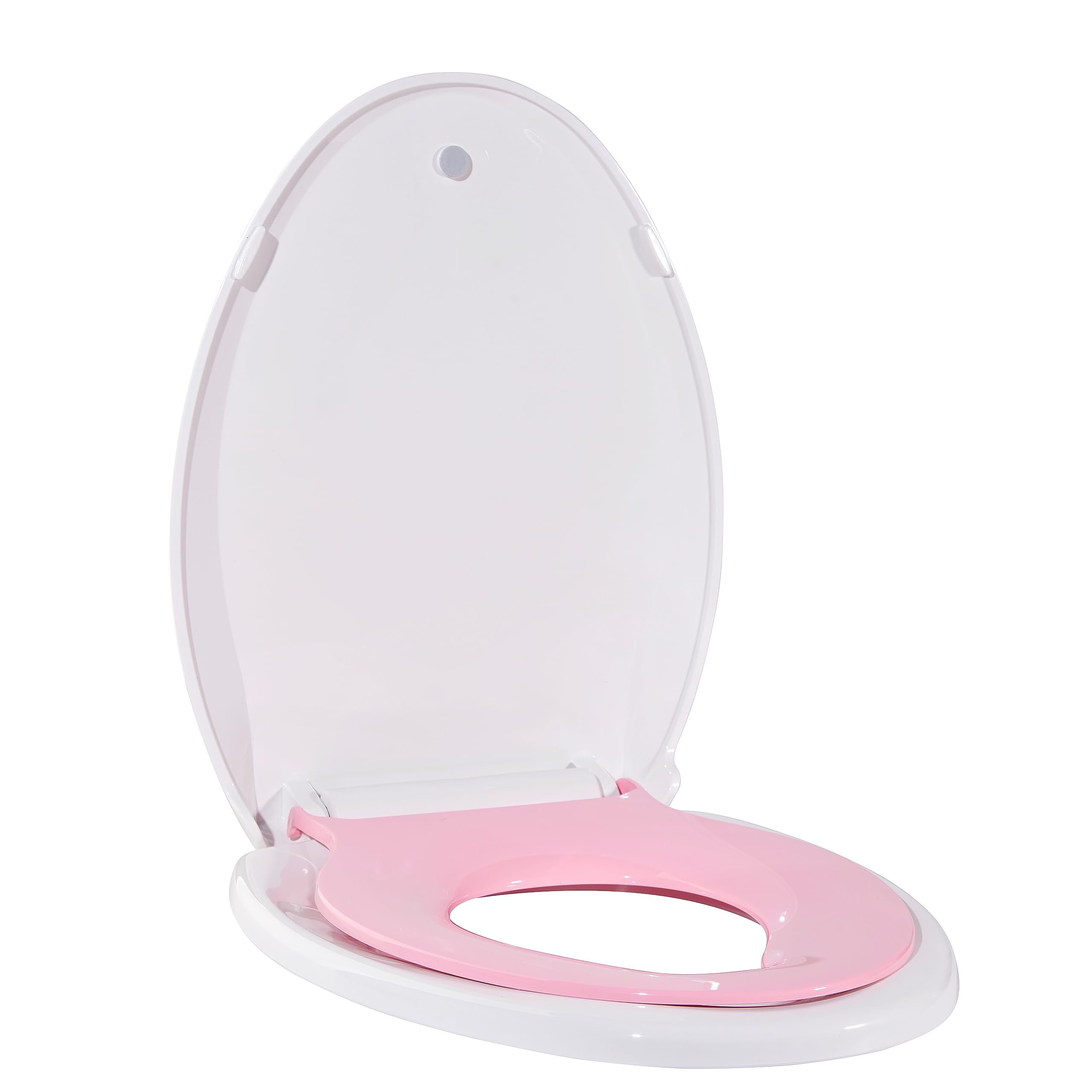 Faitaliicy Toilet Seat with Built-in Potty Training Seat,Kids Potty Training,Toddler Toilet Seat,2 in 1 Toilet Seat for Toddlers & Adults,Soft-Close Easy Installation