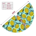 thumbnail image 2 of KLL 36" Christmas Tree Skirt Lemon1 Xmas Tree Skirts Mat for New Year Xmas Holiday Party Indoor Outdoor Home Decoration, 2 of 5