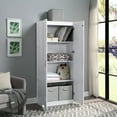 thumbnail image 2 of Manhattan Comfort Hopkins Storage Closet 3.0 from Engineered Wood in White, 2 of 8
