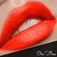 thumbnail image 2 of By The Clique "On Fire" Premium Matte Lip Liner Pencil | Orange Red | Gluten Free and Vegan, 2 of 2