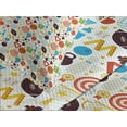 thumbnail image 4 of Ambesonne Sports Themed Quilted Bedspread Set 3 Pcs, Colorful Active Life, Queen Size, Multicolor, 4 of 5