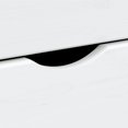 thumbnail image 5 of vidaXL Armoire Roulante avec Tiroirs Blanc Mousse Bois Massif Pin, 5 of 5
