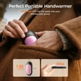 thumbnail image 6 of OCOOPA Hand Warmers Rechargeable,2 Pack Electric Portable Handwarmers,Winter Gifts for Women Men,UT3 Lite, 6 of 8