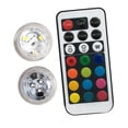 thumbnail image 2 of Luces LED sumergibles Yuyangstore a prueba de agua con luces remotas para piscina aniversarios 2 luces, 2 of 8