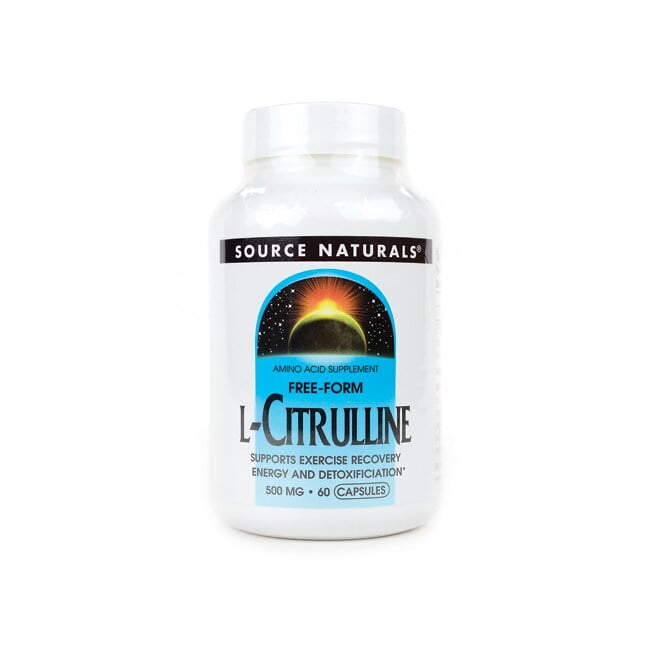 Source Naturals Free Form L-Citrulline 500 mg 60 Caps